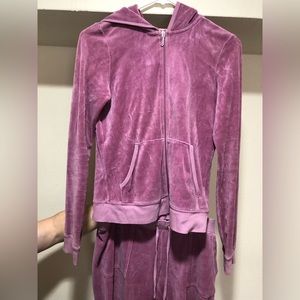 VINTAGE OG Y2K Juicy Couture tracksuit full set  2 piece velour